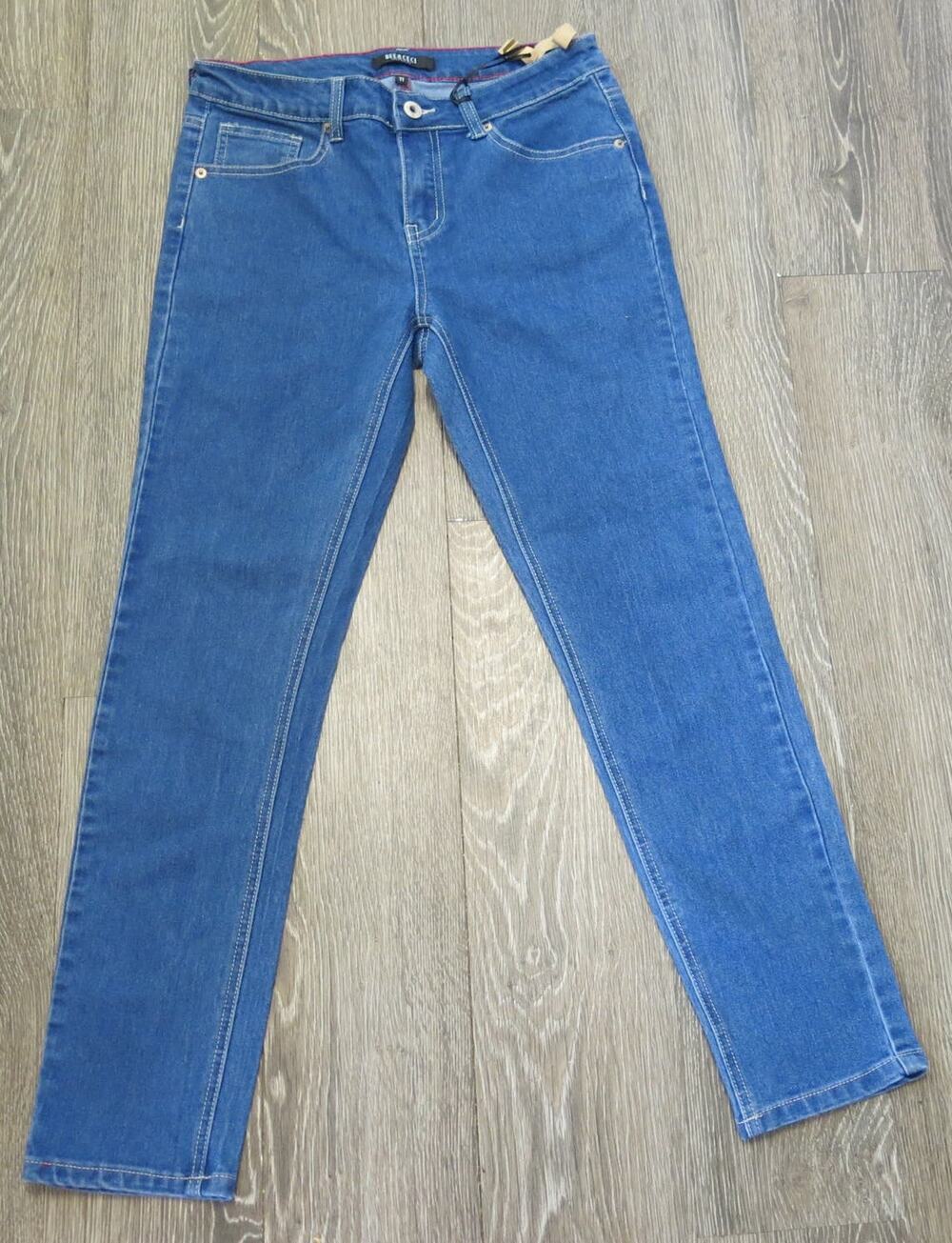 BEE & CECI Mid Rise Skinny Jeans *NWT* Size 11 Women Blue Minimalist Casual